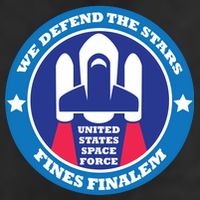 United States Space Force We Defend the Stars Trucker Hat