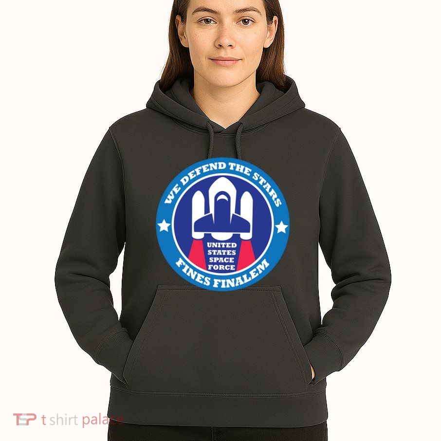 United States Space Force We Defend the Stars Hoodie