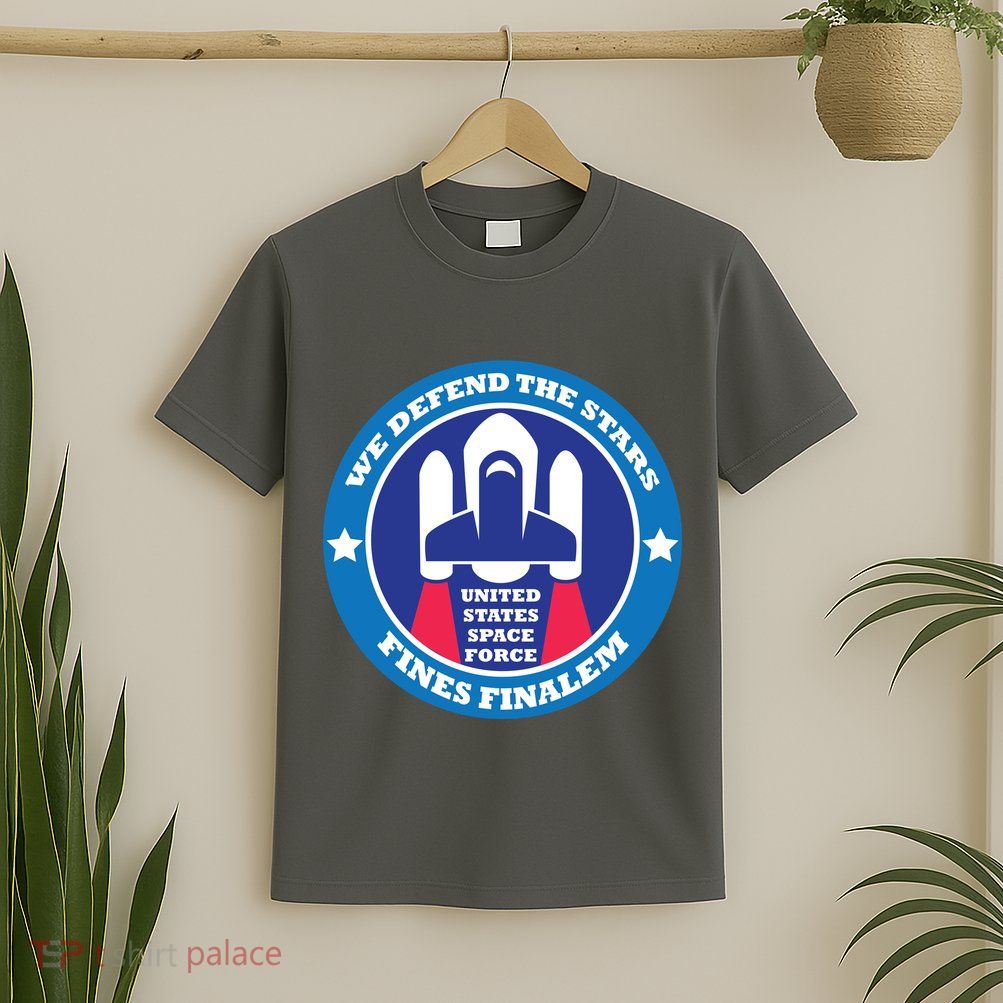 United States Space Force We Defend the Stars T-Shirt