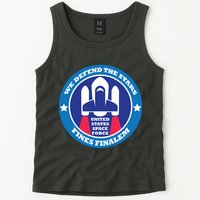 United States Space Force We Defend the Stars Tank Top