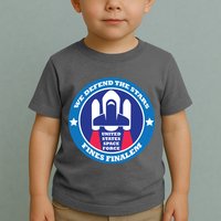 United States Space Force We Defend the Stars Toddler T-Shirt