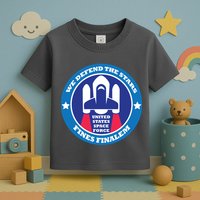 United States Space Force We Defend the Stars Toddler T-Shirt
