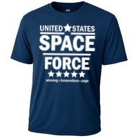 United States Space Force Winning Tremendous Yuge Cooling Performance Crew T-Shirt