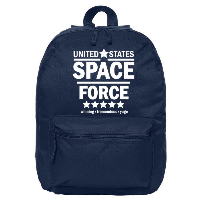 United States Space Force Winning Tremendous Yuge 16 in Basic Backpack