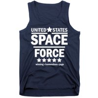 United States Space Force Winning Tremendous Yuge Tank Top