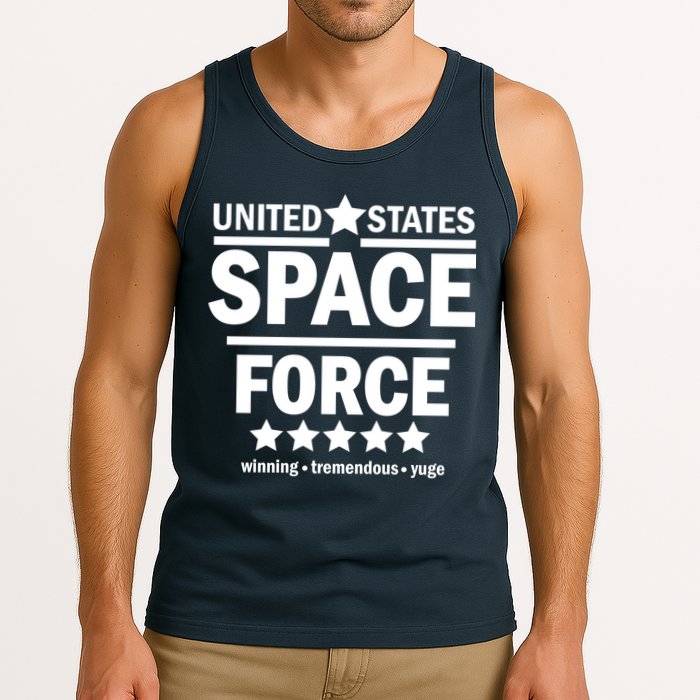 United States Space Force Winning Tremendous Yuge Tank Top