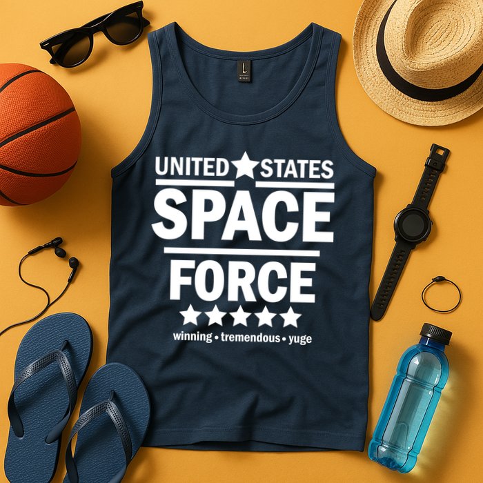 United States Space Force Winning Tremendous Yuge Tank Top