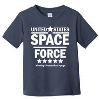 United States Space Force Winning Tremendous Yuge Toddler T-Shirt