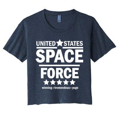 United States Space Force Winning Tremendous Yuge Crop Top