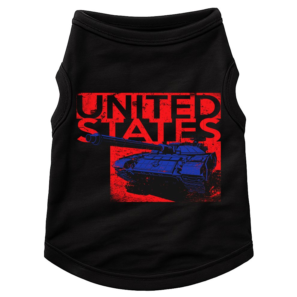 United States US Tank  Doggie Tank