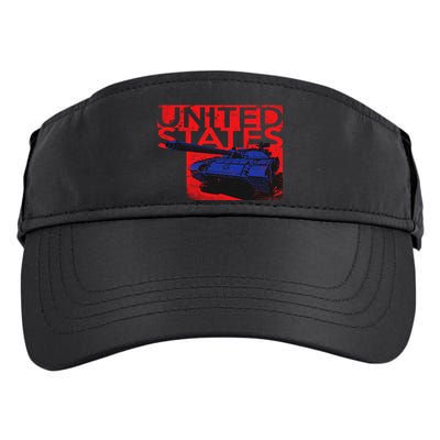 United States US Tank  Adult Drive Performance Visor