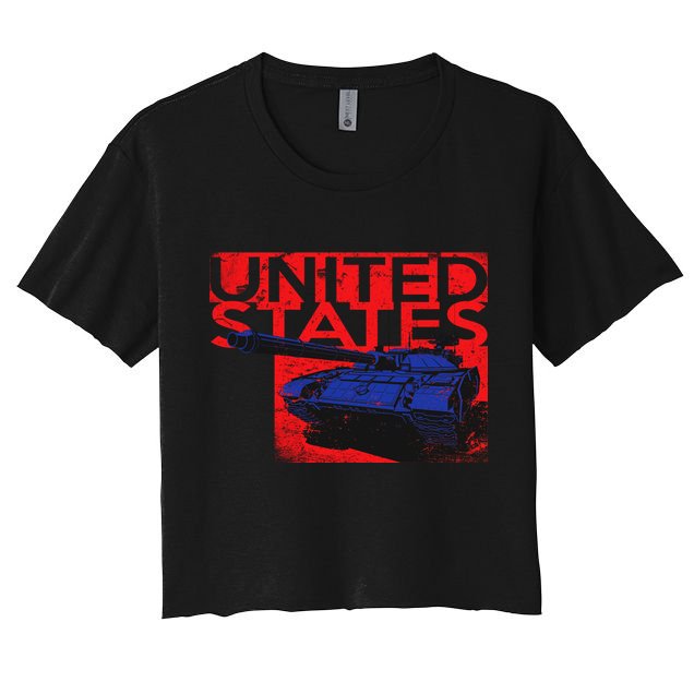 United States US Tank  Crop Top