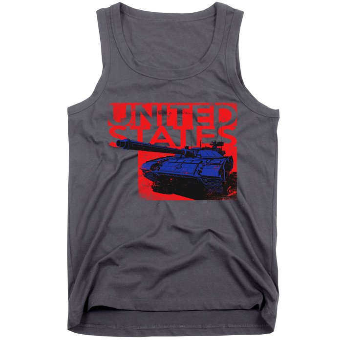 United States US Tank  Tank Top