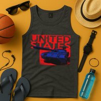 United States US Tank  Tank Top