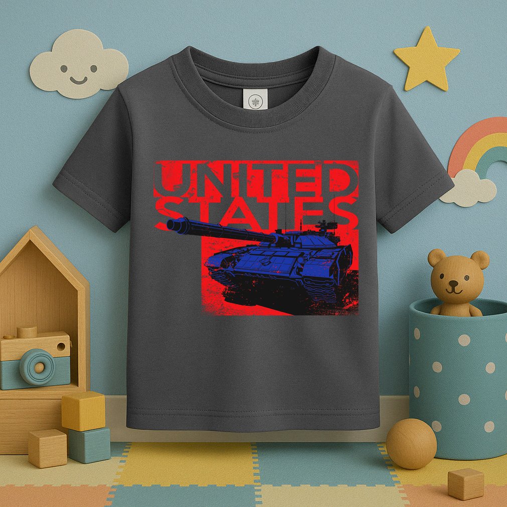 United States US Tank  Toddler T-Shirt
