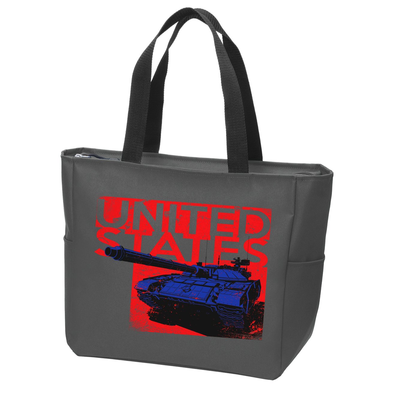 United States US Tank  Zip Tote Bag