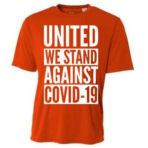 United We Stand Against Covid-19 Cooling Performance Crew T-Shirt