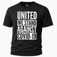 United We Stand Against Covid-19 Cooling Performance Crew T-Shirt