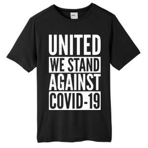 United We Stand Against Covid-19 Tall Fusion ChromaSoft Performance T-Shirt