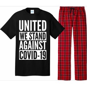 United We Stand Against Covid-19 Pajama Set