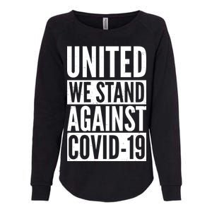 United We Stand Against Covid-19 Womens California Wash Sweatshirt