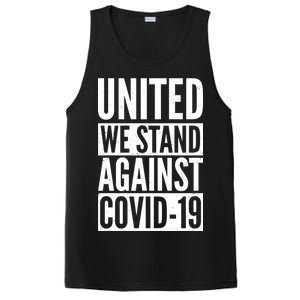 United We Stand Against Covid-19 PosiCharge Competitor Tank