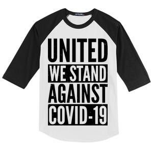 United We Stand Against Covid-19 Kids Colorblock Raglan Jersey