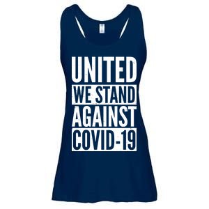 United We Stand Against Covid-19 Ladies Essential Flowy Tank