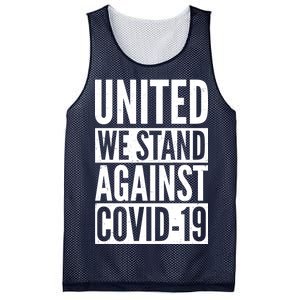 United We Stand Against Covid-19 Mesh Reversible Basketball Jersey Tank