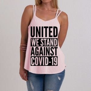 United We Stand Against Covid-19 Women's Strappy Tank