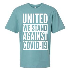 United We Stand Against Covid-19 Sueded Cloud Jersey T-Shirt