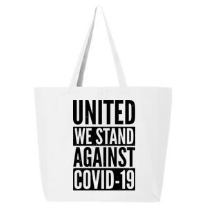 United We Stand Against Covid-19 25L Jumbo Tote