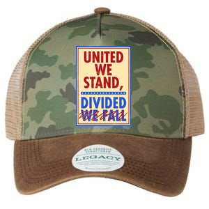 United We Stand Divided Legacy Tie Dye Trucker Hat