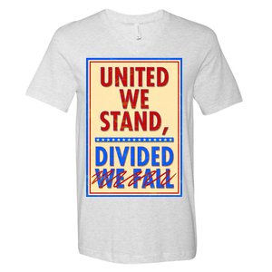 United We Stand Divided V-Neck T-Shirt