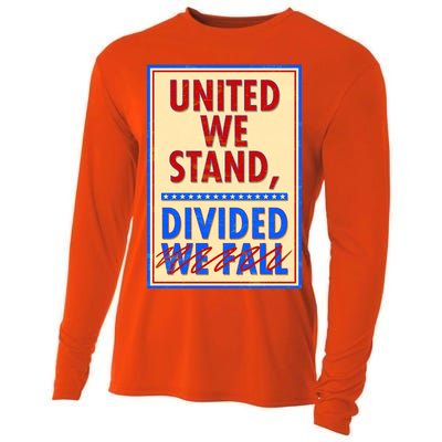 United We Stand Divided Cooling Performance Long Sleeve Crew