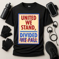 United We Stand Divided Cooling Performance Crew T-Shirt