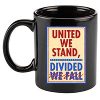 United We Stand Divided 11oz C Handle Ceramic Mug