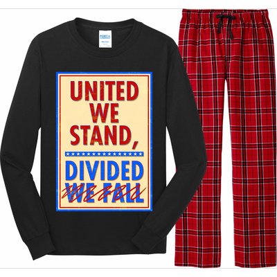 United We Stand Divided Long Sleeve Pajama Set