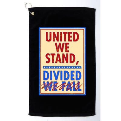 United We Stand Divided Golf Towel
