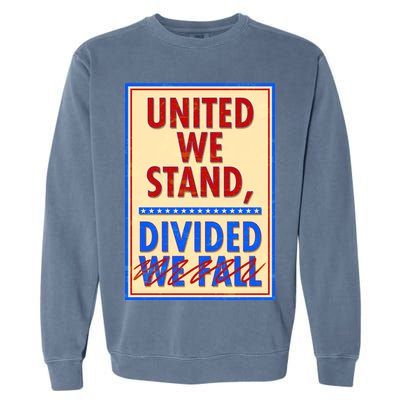 United We Stand Divided Garment-Dyed Sweatshirt