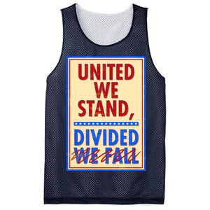 United We Stand Divided Mesh Reversible Basketball Jersey Tank