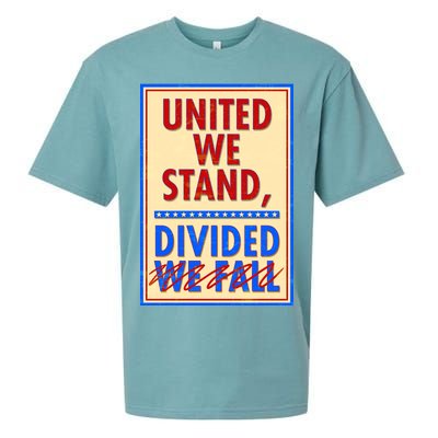 United We Stand Divided Sueded Cloud Jersey T-Shirt