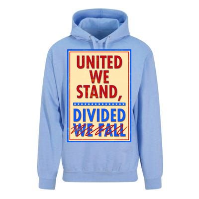 United We Stand Divided Unisex Surf Hoodie