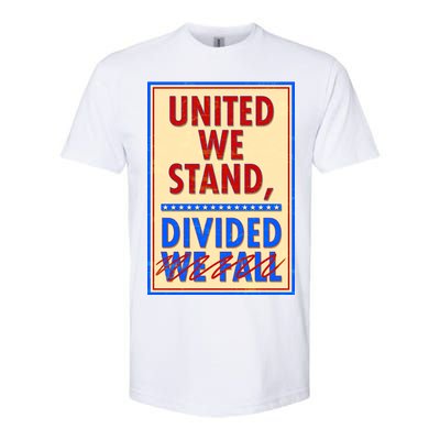 United We Stand Divided Softstyle® CVC T-Shirt