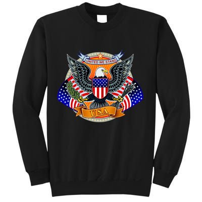 United We Stand USA Eagle Crest Sweatshirt