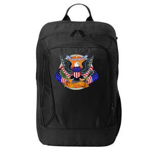 United We Stand USA Eagle Crest City Backpack