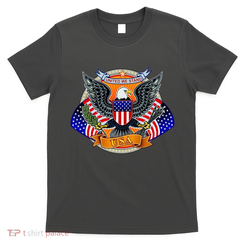 United We Stand USA Eagle Crest T-Shirt