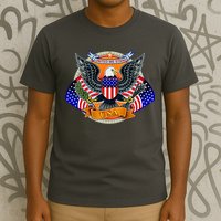 United We Stand USA Eagle Crest T-Shirt