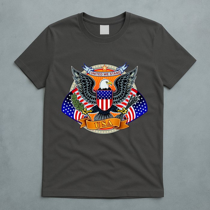 United We Stand USA Eagle Crest T-Shirt