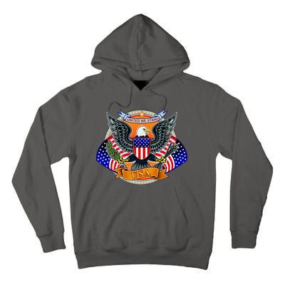 United We Stand USA Eagle Crest Tall Hoodie